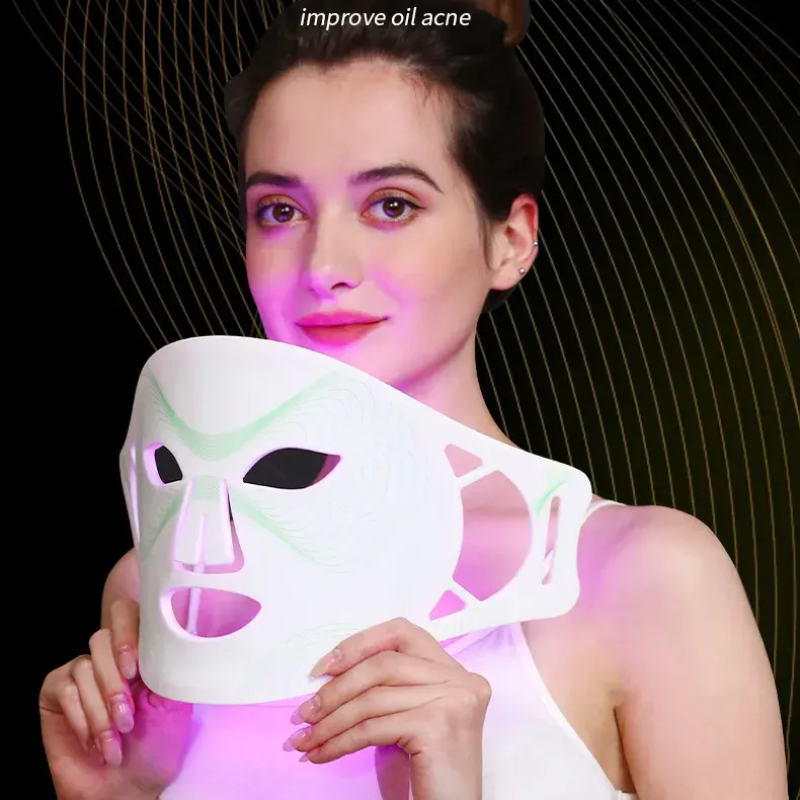LED Face Mask Factory - OEM 7 Color Phototherapy