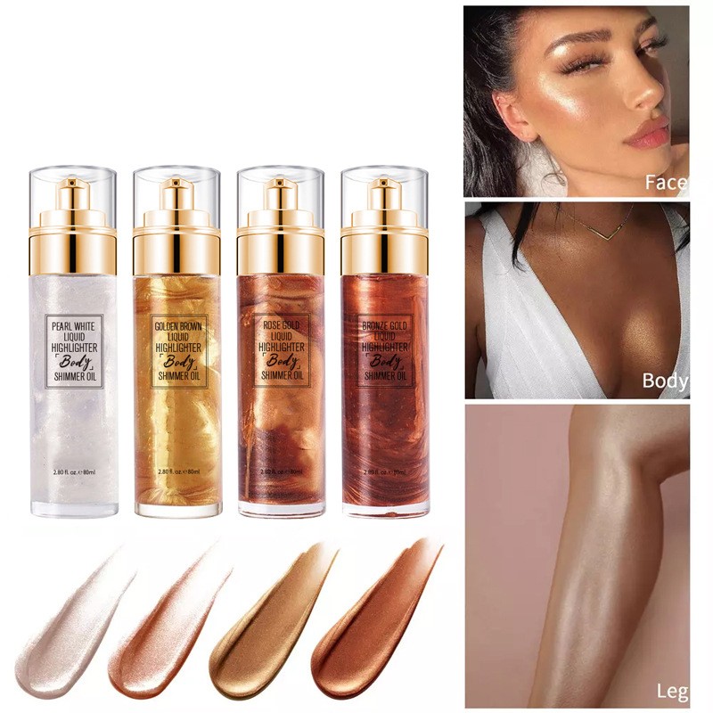 Tanning Oil Factory - OEM Shimmery Makeup Highlighter