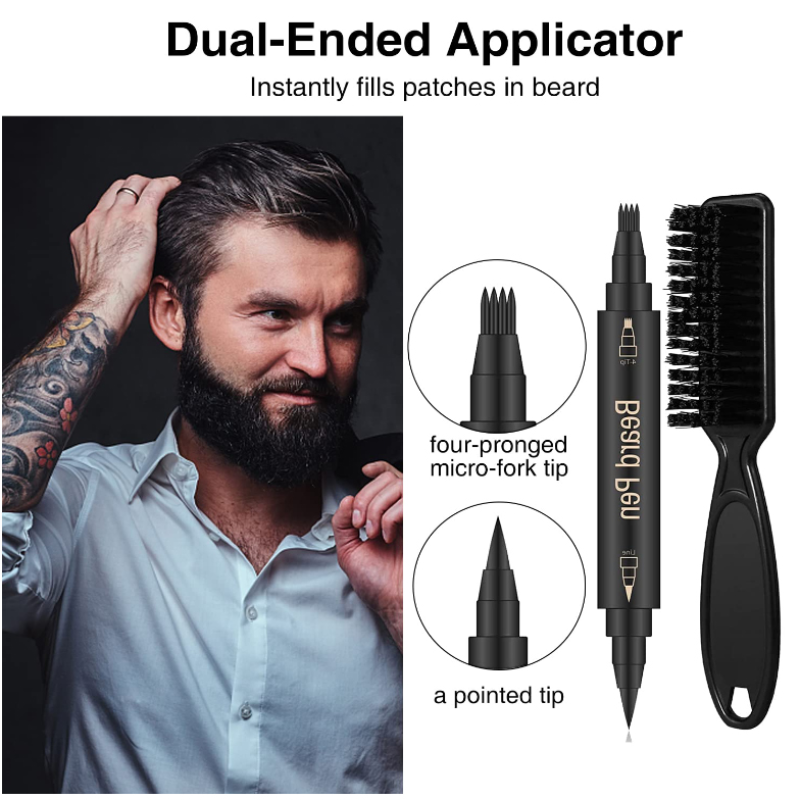 Beard Pencil Manufacturer - OEM Natural Finish Pen