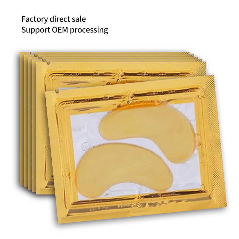 Collagen Eye Mask Factory - OEM Gold Crystal Gel Patch