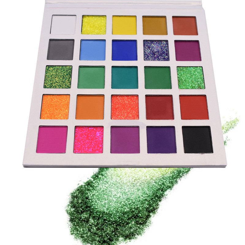 Eyeshadow Palette Factory - OEM 25 Colors Cardboard