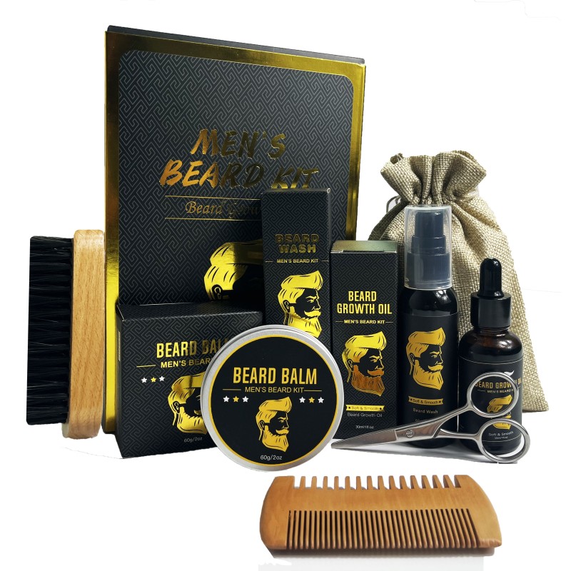 Beard Growth Kit Manufacturer - OEM Organic Herbal Set