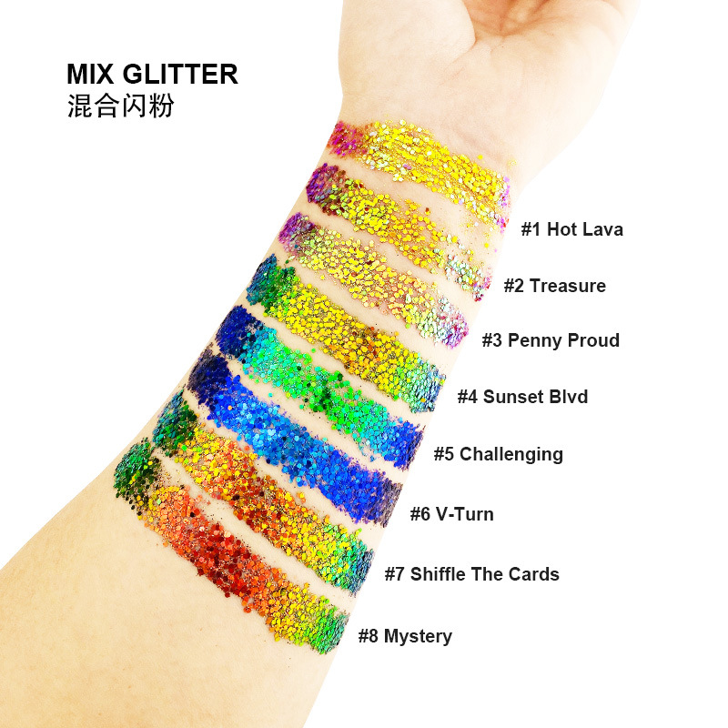 Eyeshadow Gel Manufacturer - OEM Jelly Glitter Palette