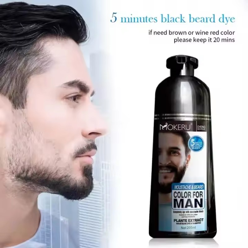 Hair Dye Shampoo Factory - OEM Men Gray Coverage