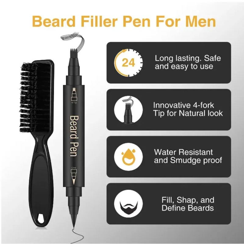 Beard Dye Pen Manufacturer - OEM Full Appearance Filler