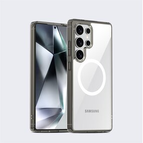 Samsung Galaxy S25 Ultra Phone Case Manufacturer - Wholesale Transparent Magnetic Camera