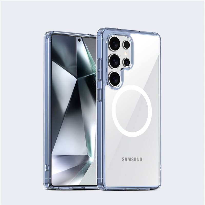 Samsung Galaxy S25 Ultra Phone Case Manufacturer - Wholesale Transparent Magnetic Camera