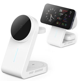 Magnetic Wireless Charger Bracket Manufacturer - Bulk 3-in-1 Dock Station for Apple