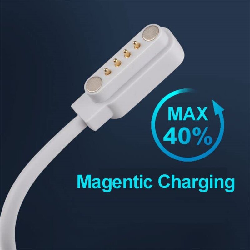 GARETT KIDS XD Smartwatch Charger Factory - OEM 4-Pin Magnetic 5V/1A PVC Material