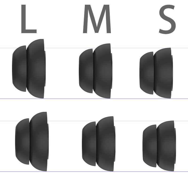 Airpods Pro Replacement Ear Tips Manufacturer - Bulk Double Silicone Ear Caps