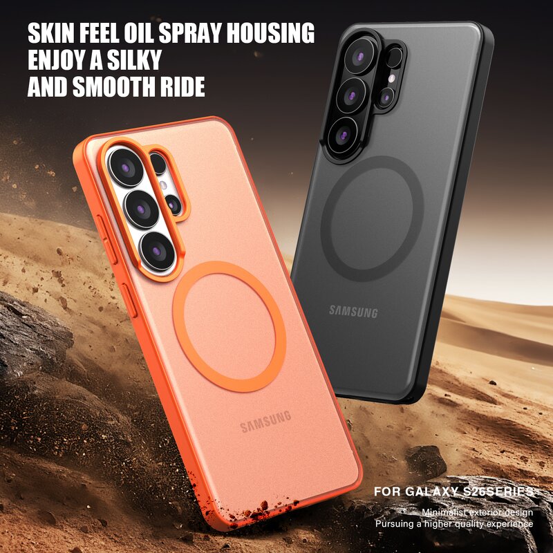 Samsung Galaxy S26 Ultra Phone Case Factory - OEM Silky Smooth Frosted Translucent