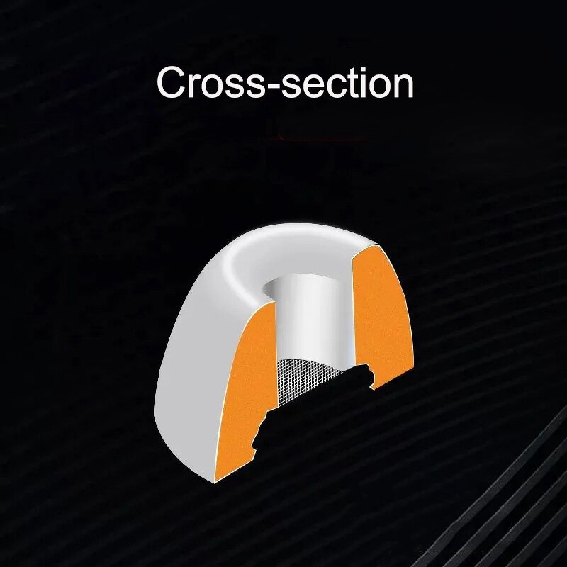 Airpods Pro 3 Ear Tips Factory - OEM Premium Silicone Memory Foam with Dust Mesh