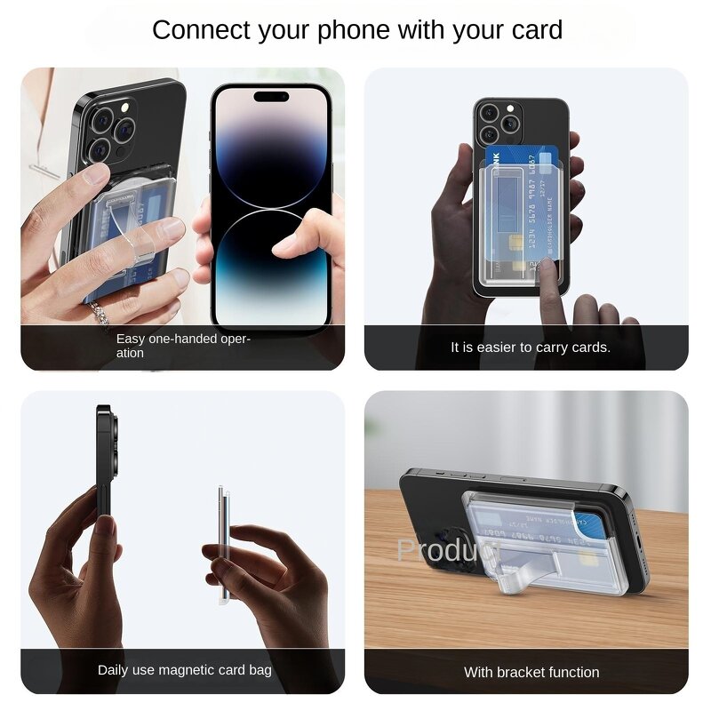 Magnetic Card Holder Ring Factory - OEM Eco-Friendly Shockproof for iPhone