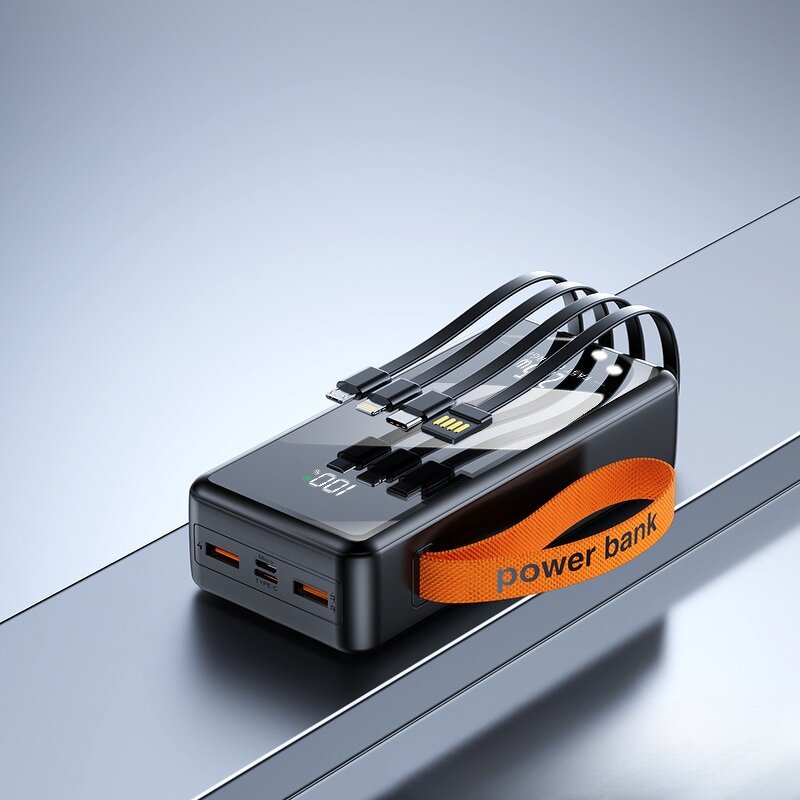 50000 Mah Power Bank Factory - OEM PD22.5W Fast Charging LED Display Mirror