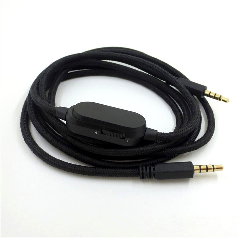 Alienware Headset Cable Manufacturer - Wholesale 3.5mm Gold-Plated Volume Control