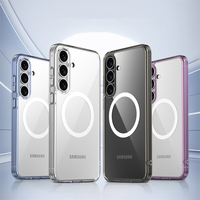 Samsung Galaxy S25+ Phone Case Factory - OEM Transparent Magnetic Shockproof
