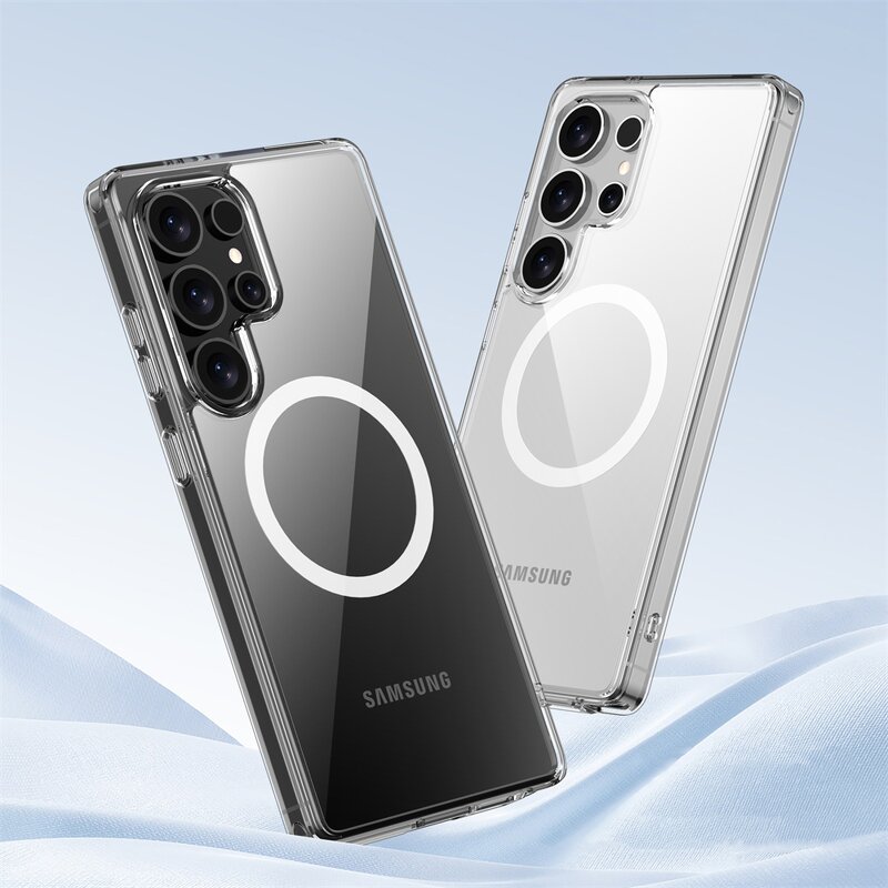 Samsung Galaxy S25 Ultra Phone Case Manufacturer - Wholesale Transparent Magnetic Camera
