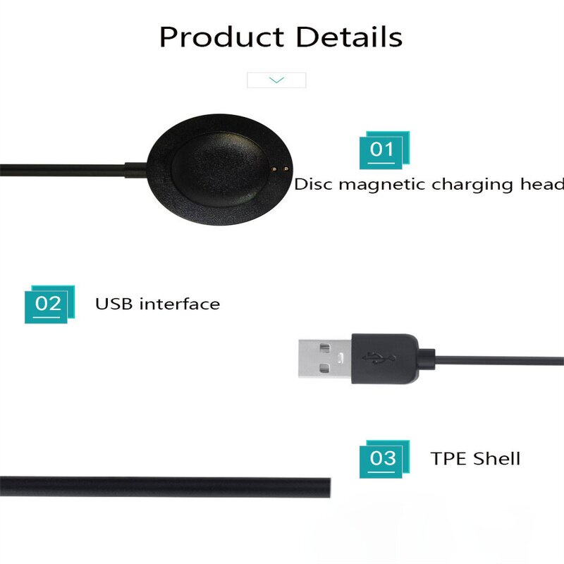 Fossil Gen6 Watch Charger Manufacturer - Bulk Magnetic Smartwatch Charger Accessories