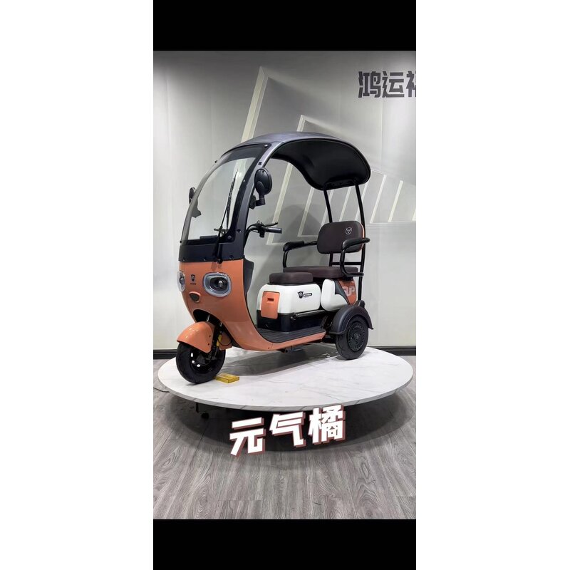 Electric Passenger Tricycle Factory - OEM Two Seats Cargo Trike