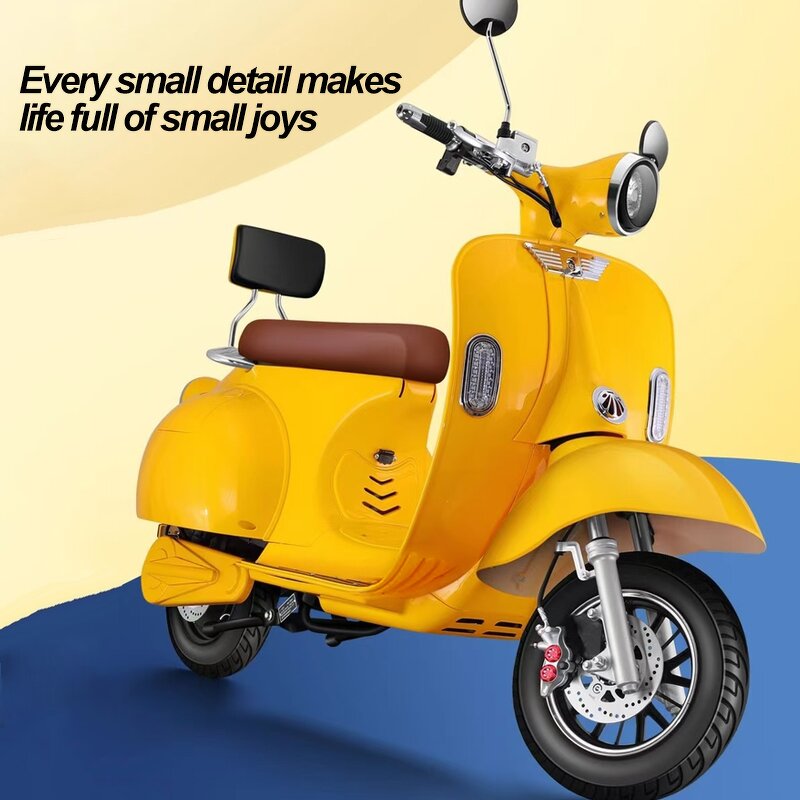 Electric Mobility Scooter Factory - OEM Retro 10 Inch 72V Moped