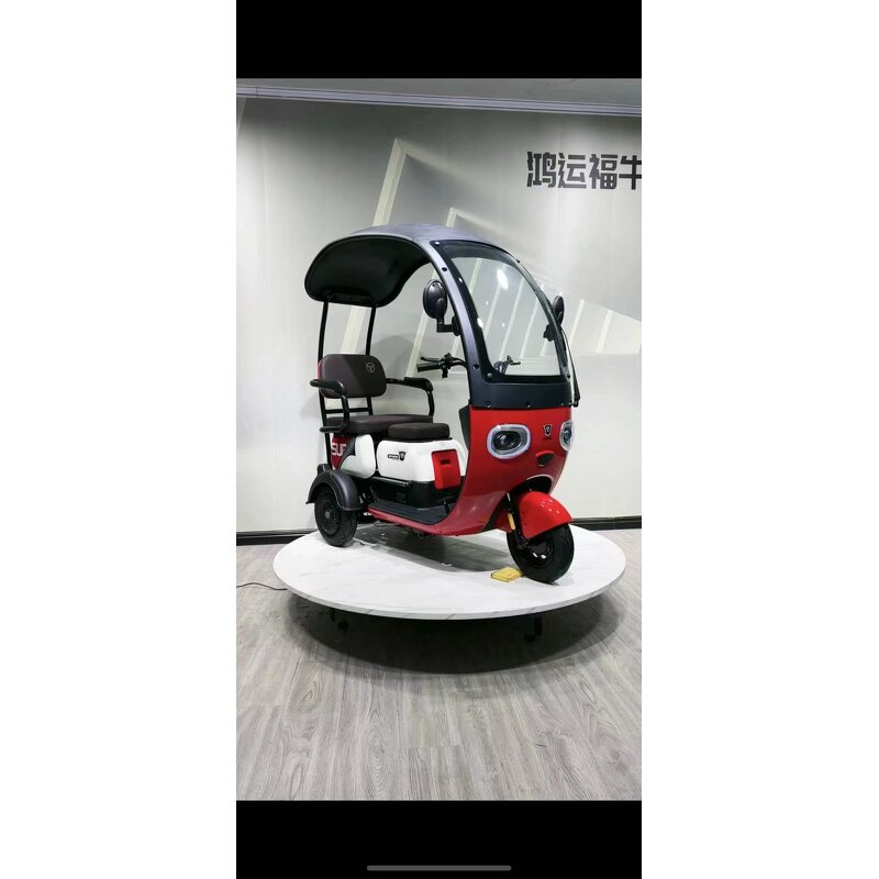 Electric Passenger Tricycle Factory - OEM Two Seats Cargo Trike