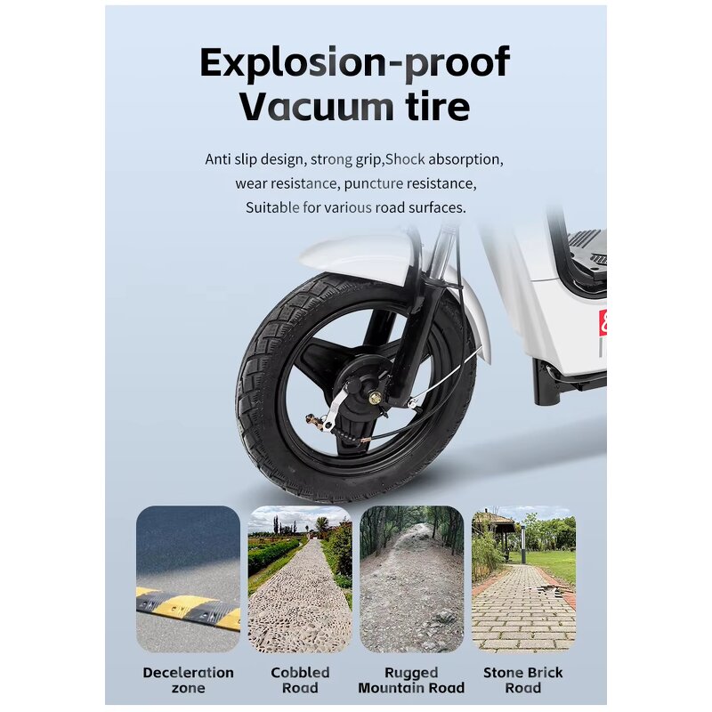 Electric Mountain Bike Factory - OEM 60km Range Drum Brake