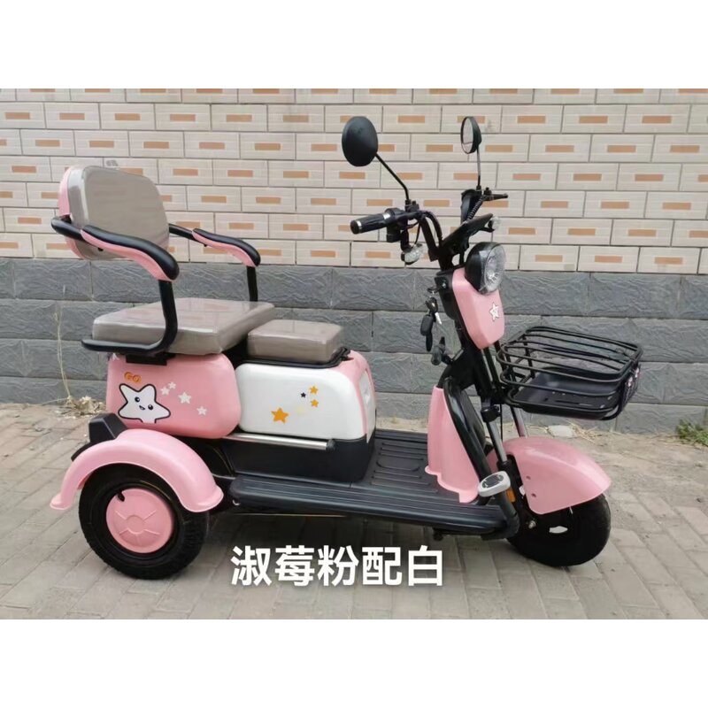 Electric Motorcycle Tricycle Factory - OEM 3 Wheels for Ladies