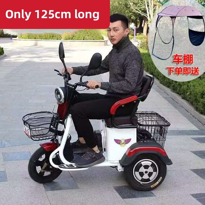 Electric Tricycle Factory - OEM 3 Wheel Disability with Pedals