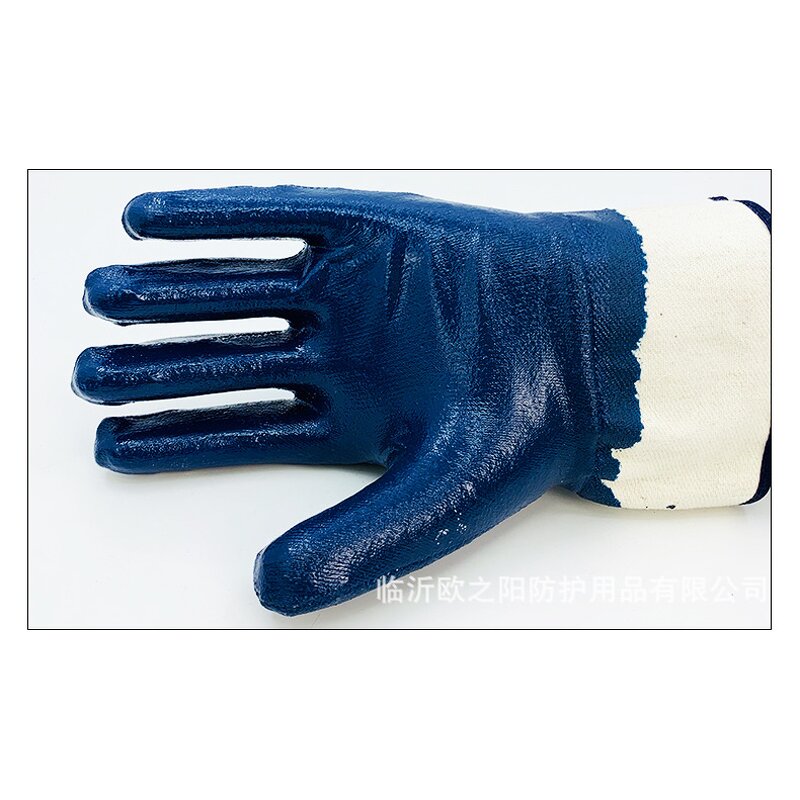 Work Gloves Factory - Nitrile Wear Resistant Acid Alkali