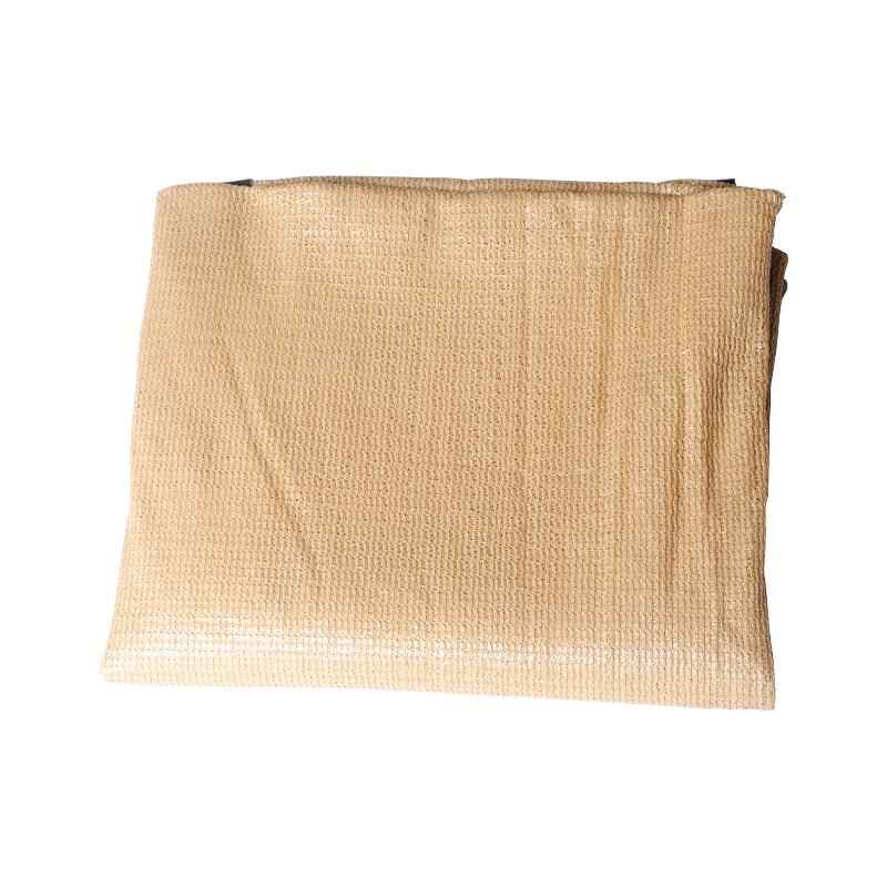 Sunshade Sail Manufacturer - Beige Edge Perforated For Courtyard