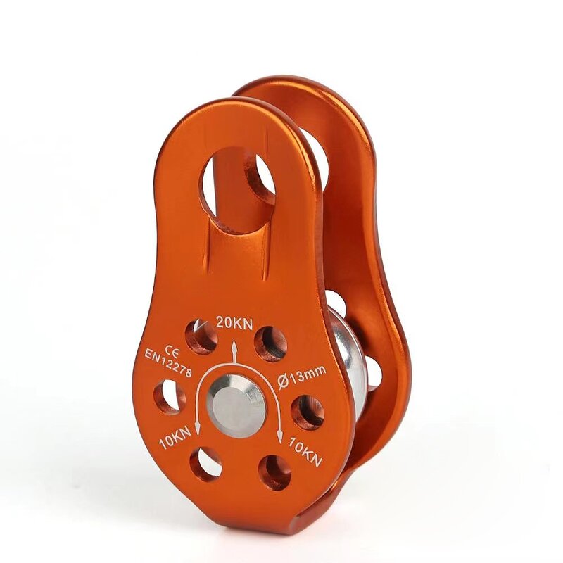 Climbing Pulley Manufacturer - Aluminum Alloy Single Wheel