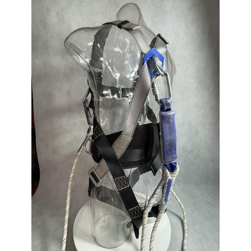 Full Body Harness Factory - Black Safety Belt For Construction