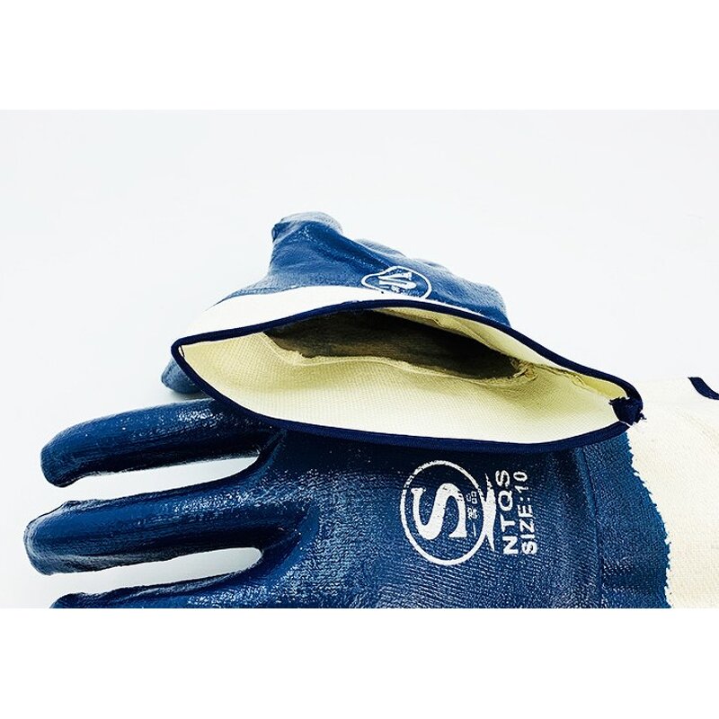 Work Gloves Factory - Nitrile Wear Resistant Acid Alkali