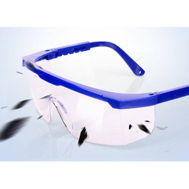 Protective Glasses Manufacturer - Blue Frame Telescopic Leg