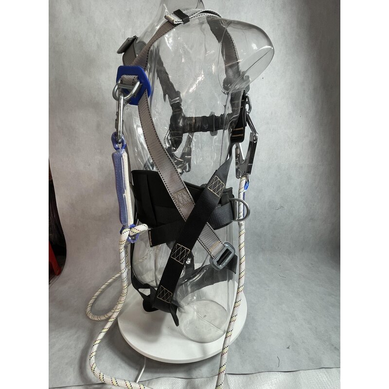 Full Body Harness Factory - Black Safety Belt For Construction
