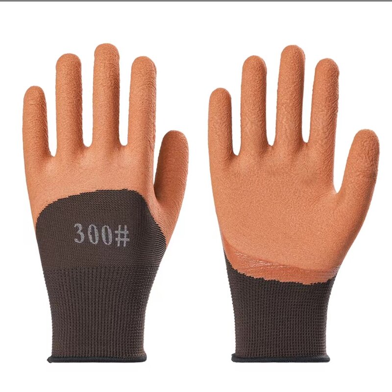 Latex Gloves Factory - Foam Dipped Thickened Work Gloves