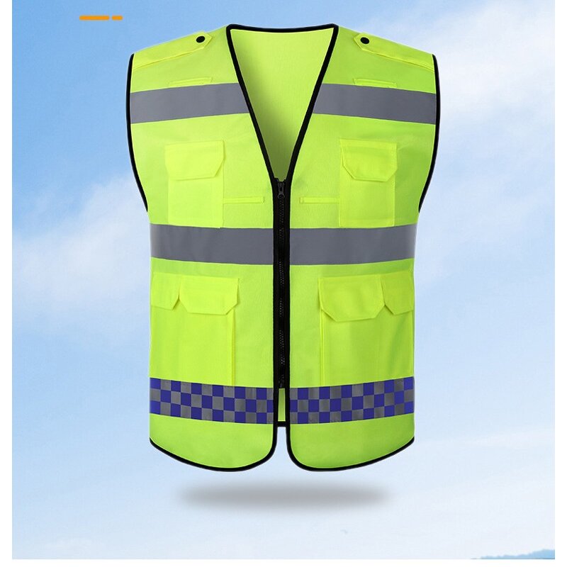 Reflective Vest Factory - Knitted Safety Vest For Construction