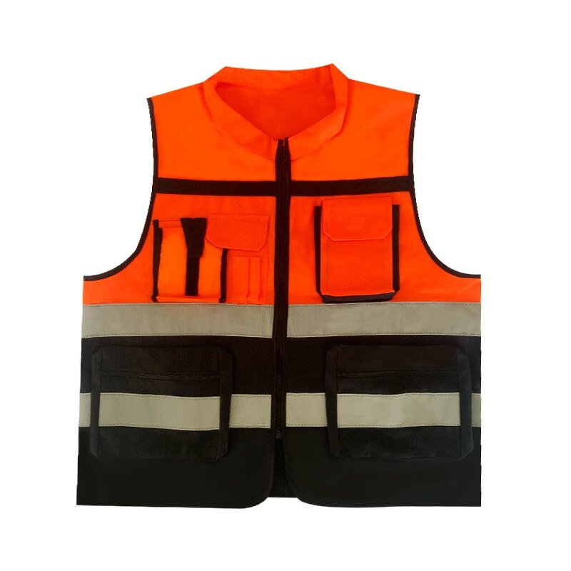 Reflective Vest Factory - Multi Pocket Safety Vest For Labor