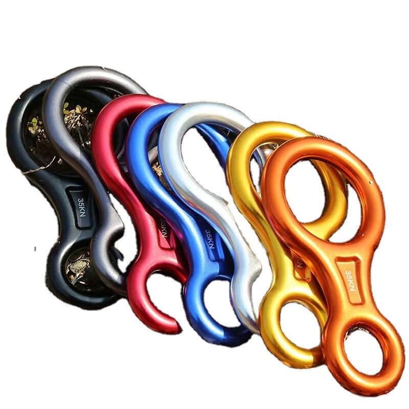 Descender Device Factory - 8 Ring Rappelling For Climbing