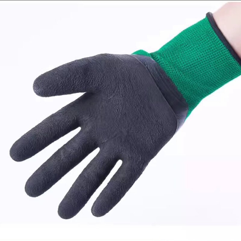 Latex Gloves Factory - Foam Dipped Thickened Work Gloves