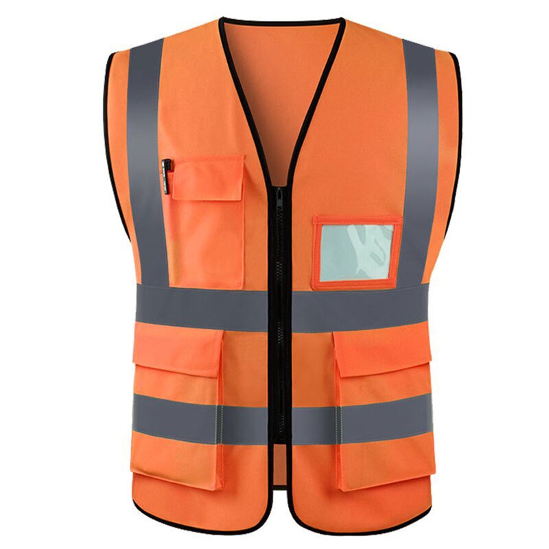 Reflective Vest Factory - Mesh Safety Vest Custom Printed