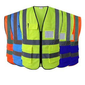 Reflective Vest Factory - Multi Pocket Safety Vest Wholesale
