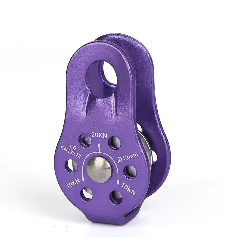 Climbing Pulley Manufacturer - Aluminum Alloy Single Wheel