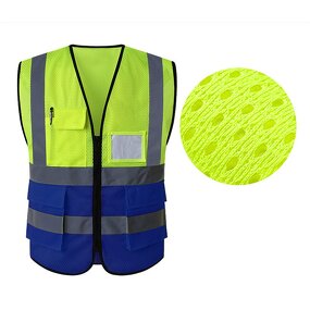 Reflective Vest Manufacturer - Fluorescent Mesh Work Vest Custom