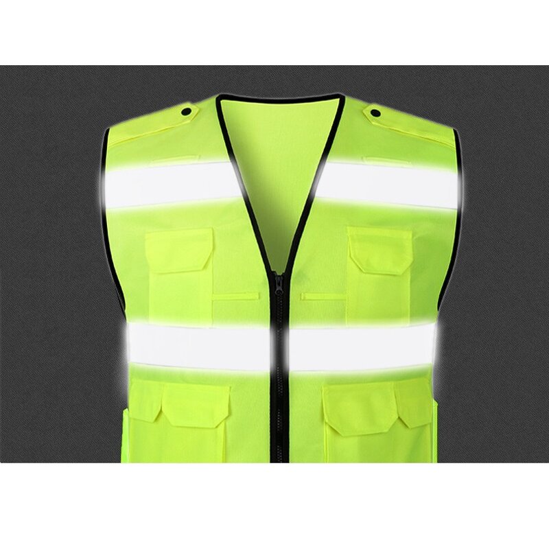 Reflective Vest Factory - Knitted Safety Vest For Construction