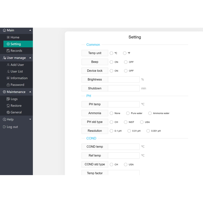 Water Quality Analyzer Factory - OEM Portable pH ORP Conductivity DO