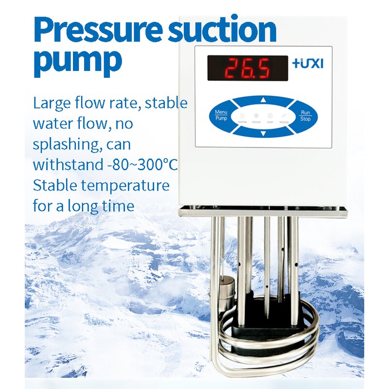 Water Bath Supplier - OEM 8L Horizontal Cooling -10-100C SS304