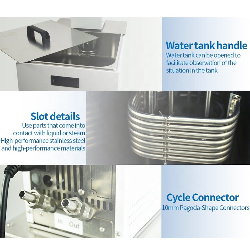 Water Bath Factory - OEM 8L Vertical High Low Temperature