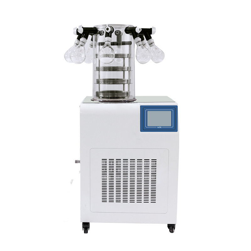 Vacuum Lyophilizer Factory - OEM 0.18m2 4 Layers Industrial Food