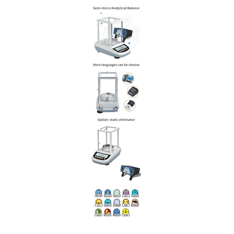 Analytical Balance Factory - OEM 510g 0.01mg Digital Precision